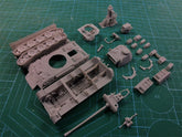 3d Printed 1/72 German Full-Interior Panther Medium Tank Ausf.D Kit